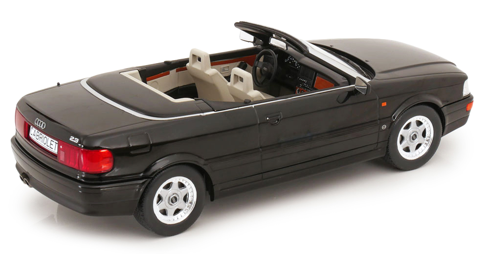 Audi Cabriolet 1991 black 1:18 MCG Modelcar Group