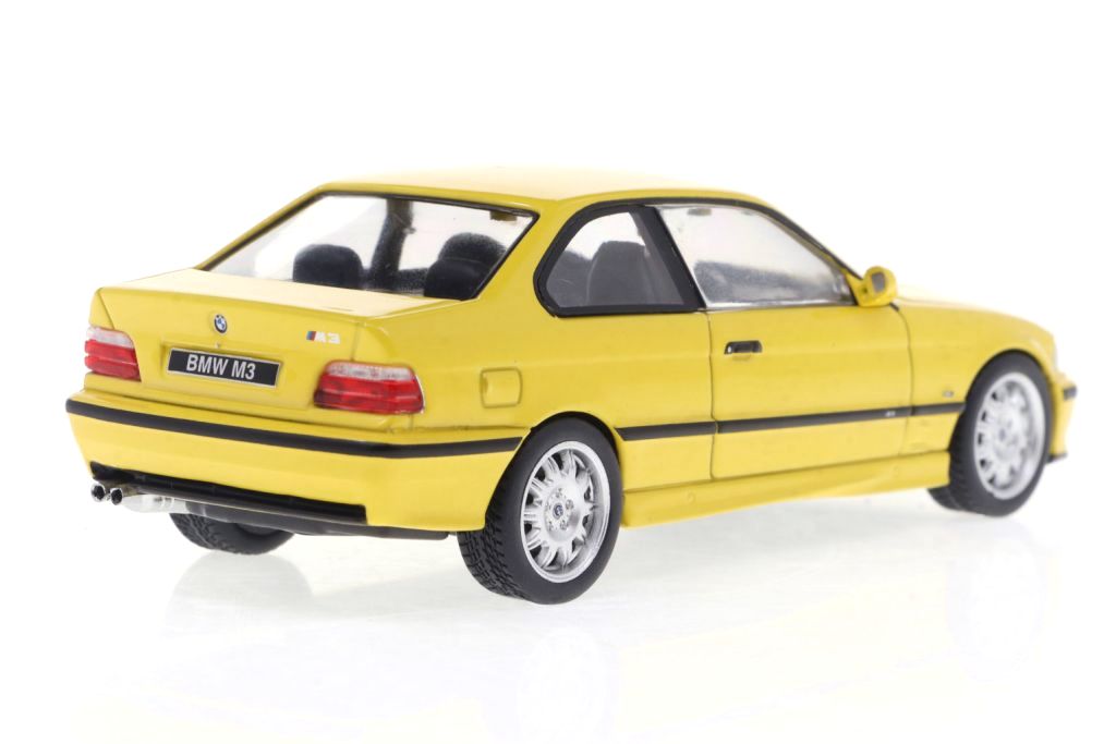 BMW M3 E36 Coupe 1999 yellow 1:43 Solido