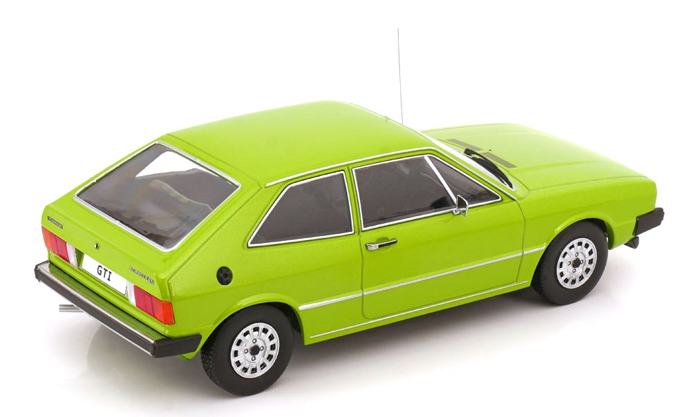 Volkswagen Scirocco 1 GTI 1976 light green metallic 1:18 KK Scale
