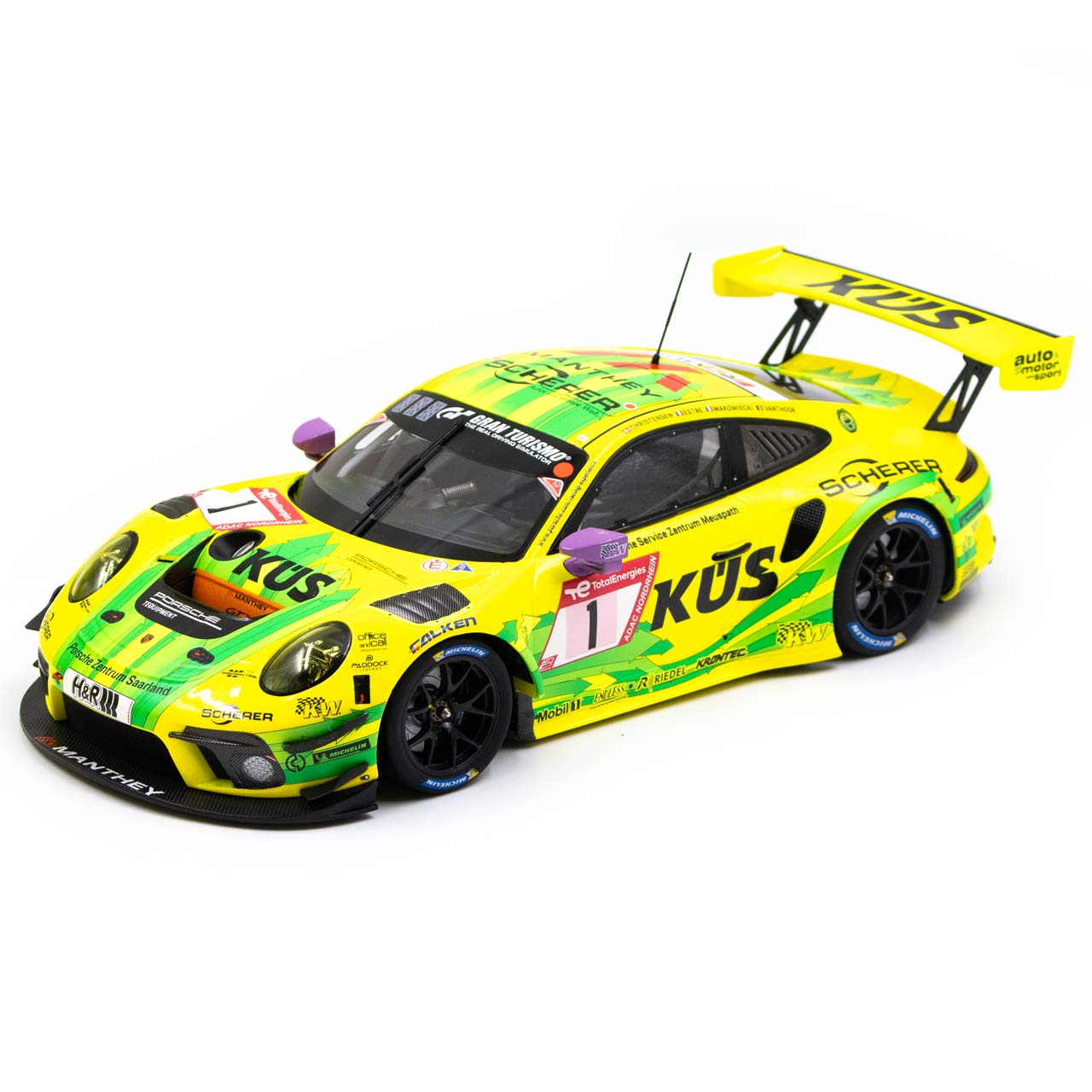 Porsche 911 GT3 R Team Manthey Racing #1 24H Rennen Nürgurgring 2022 Collector Edition 1:18 Minichamps 