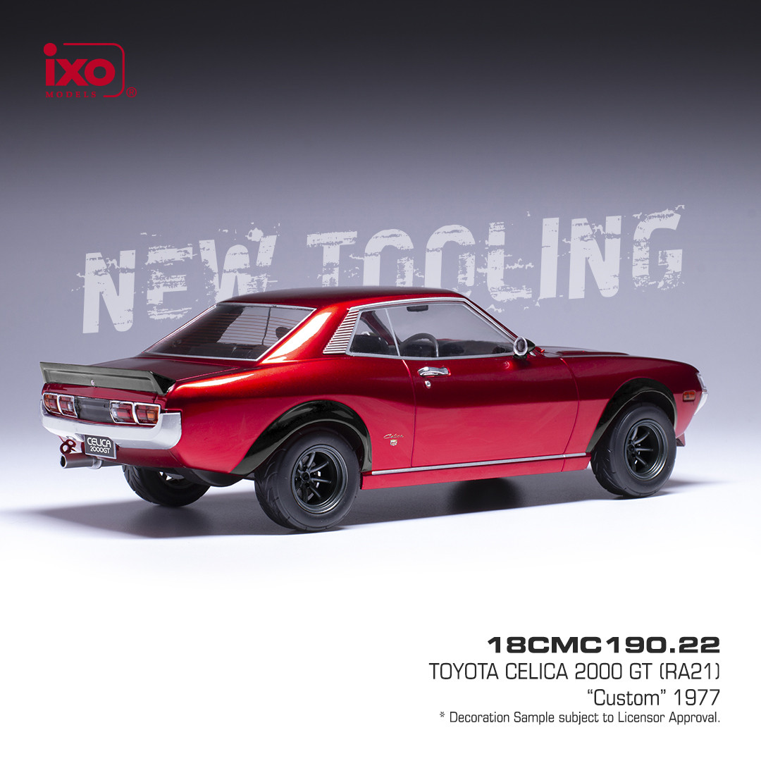 Toyota Celica 2000 GT red 1:18 Ixo Models