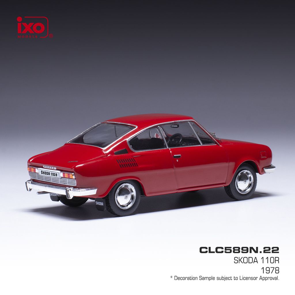 Škoda 110R red 1:43 Ixo Models