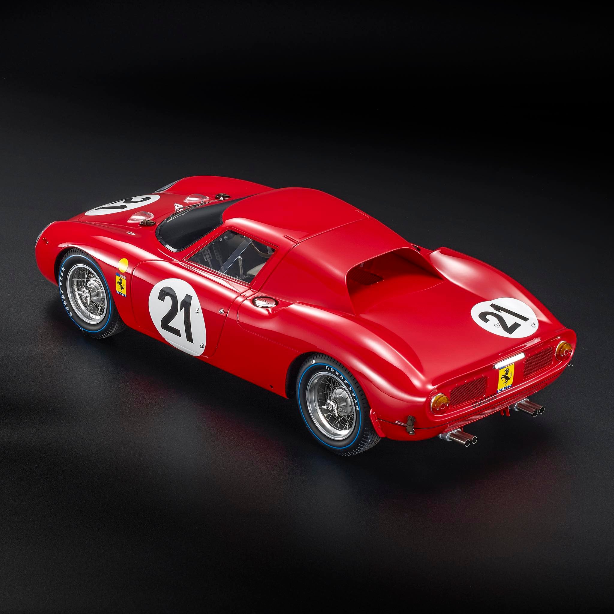Ferrari 250LM 3.3L V12 ch. n5893 Team N.A.R.T. North American Racing #21 Rindt/Gregory Winner 24H Le Mans 1965 1:12 Top Marques Collectibles