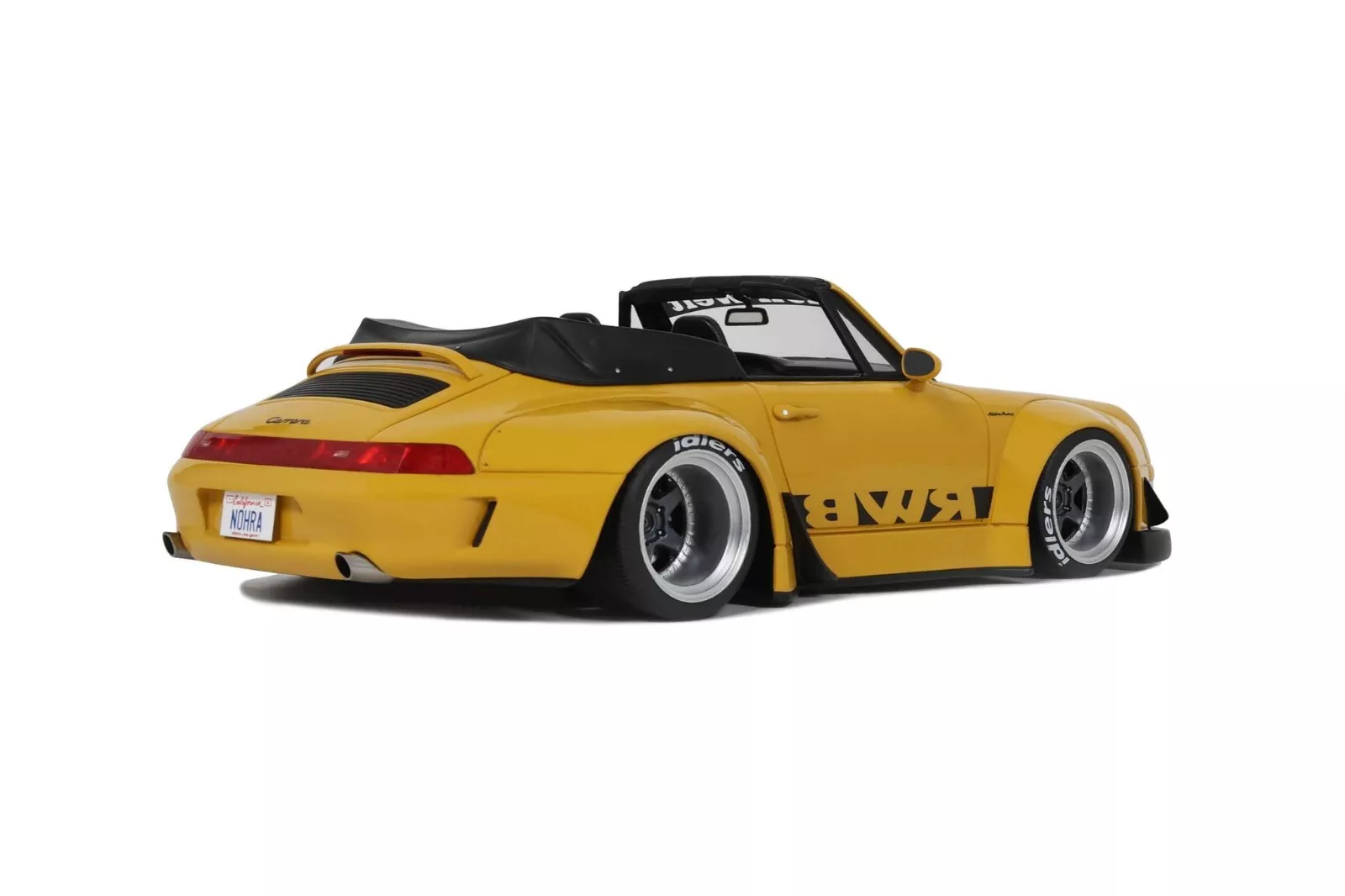 Porsche RWB Bodykit Nohra 2023 yellow 1:18 GT Spirit