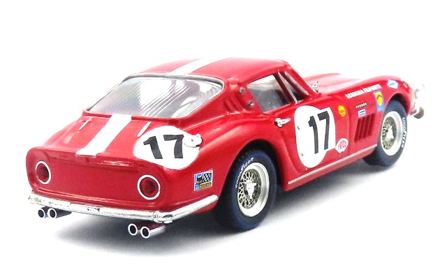 Ferrari 275 GTB #17 Rey/Haldi 24H Le Mans 1968 1:43 Best Model