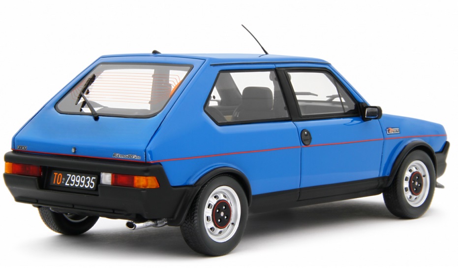 Fiat Ritmo 105 TC 1981 blue 1:18 Laudoracing Model