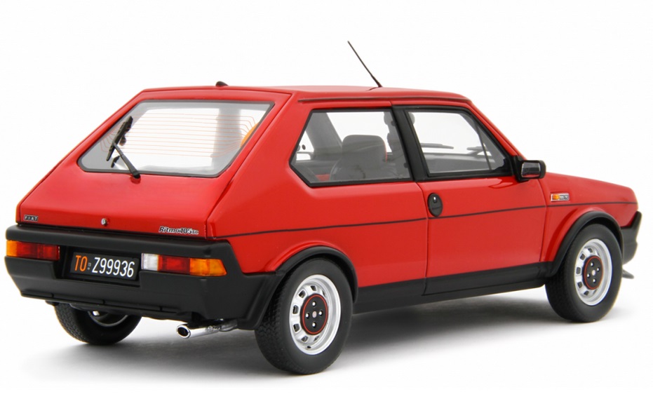 Fiat Ritmo 105 TC 1981 red 1:18 Laudoracing Model
