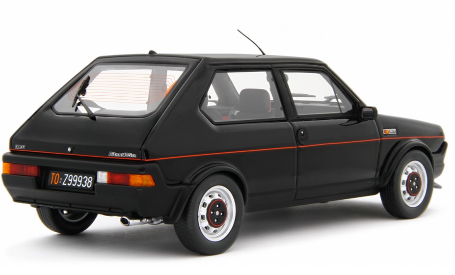 Fiat Ritmo 105 TC 1981 black 1:18 Laudoracing Model