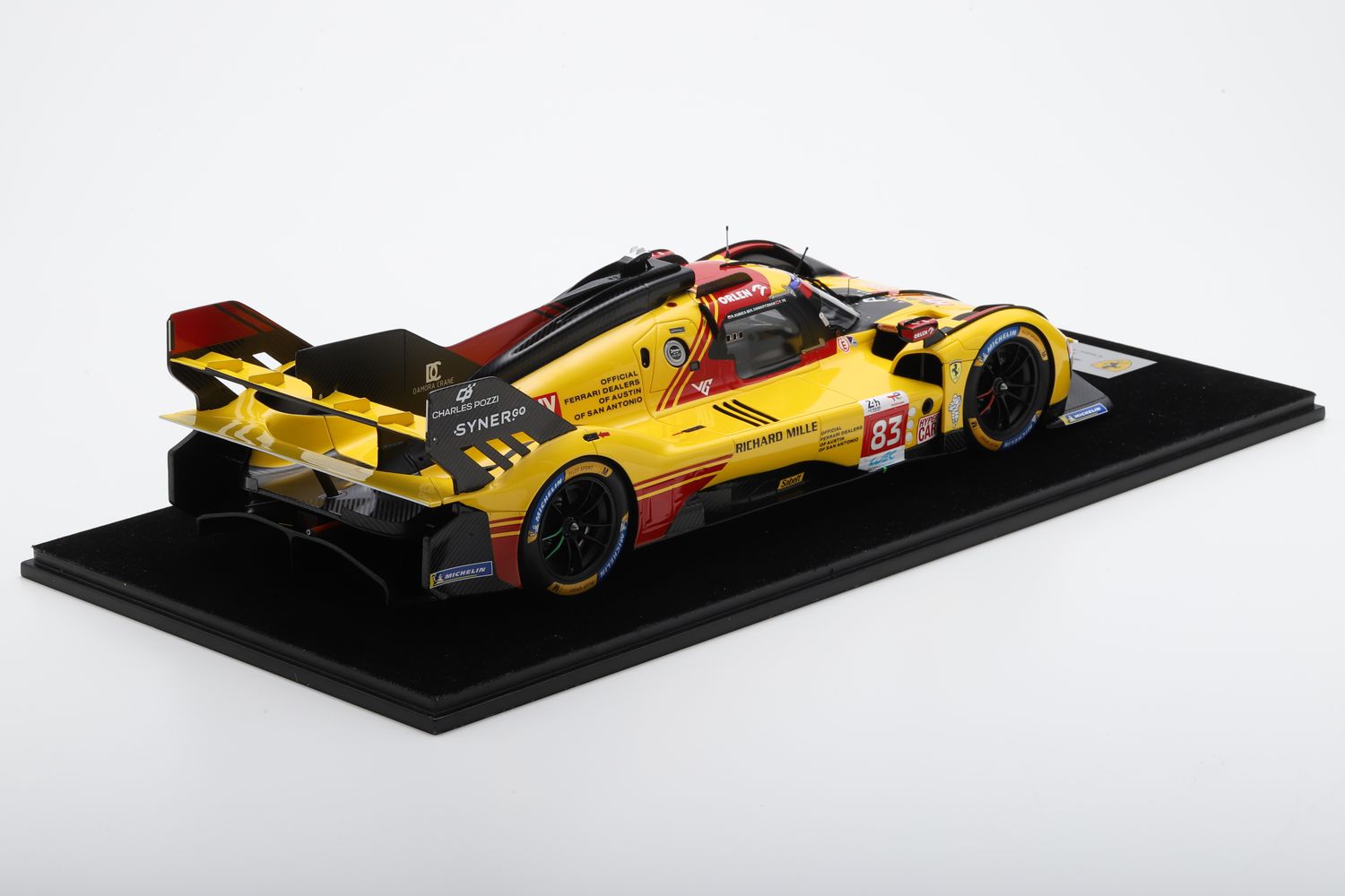 Ferrari 499P AF Corse #83 Kubica/Shwartzman/Ye 24H Le Mans 2024 1:12 Looksmart