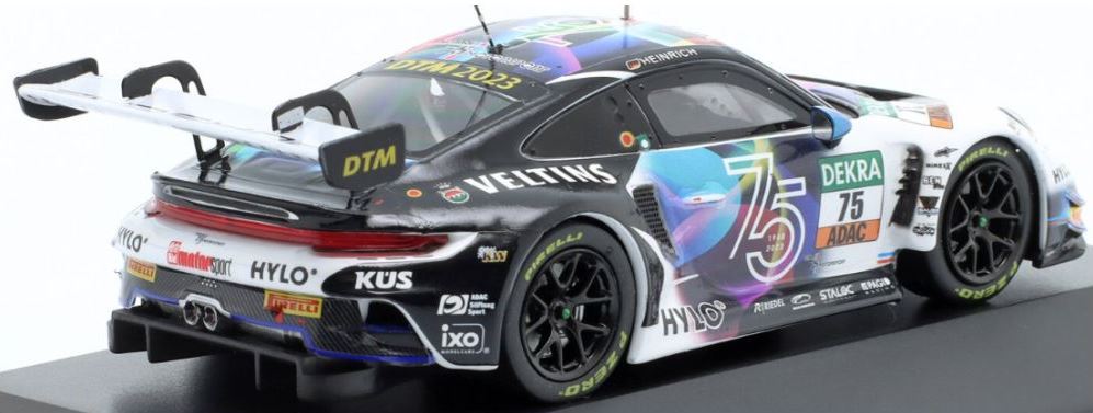 Porsche 911 992 GT3 R Team KUS Bernhard #75 L.Heinrich DTM 2023 1:43 Ixo Models
