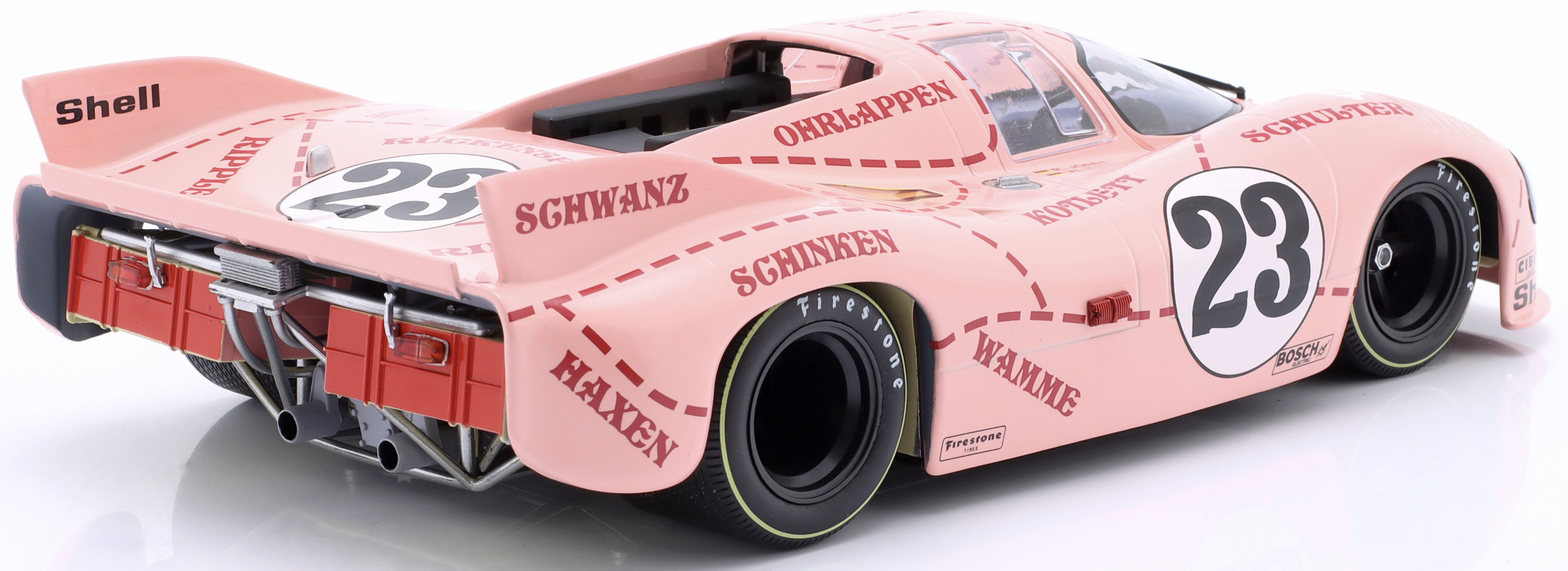Porsche 917/20 4.9L Team Martini International Racing Pink Pig #23 Jost/Kauhsen 24H Le Mans 1971 1:18 Werk83