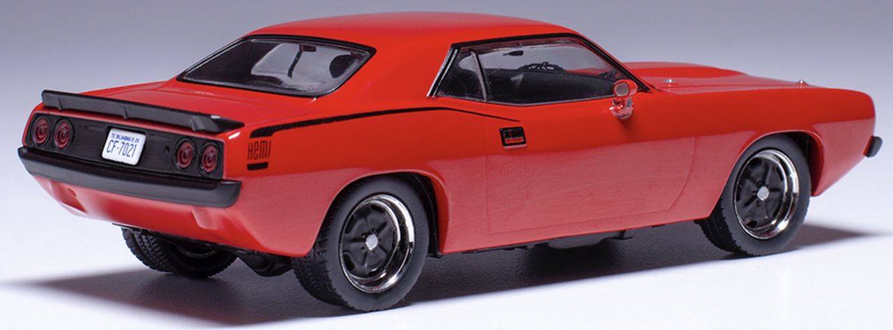 Plymouth Barracuda red 1:43 Ixo Models