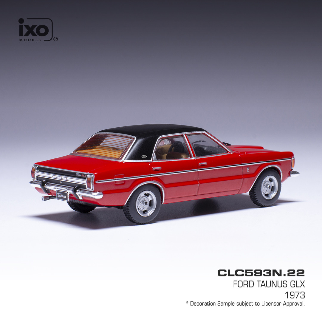 Ford Taunus GXL red 1:43 Ixo Models