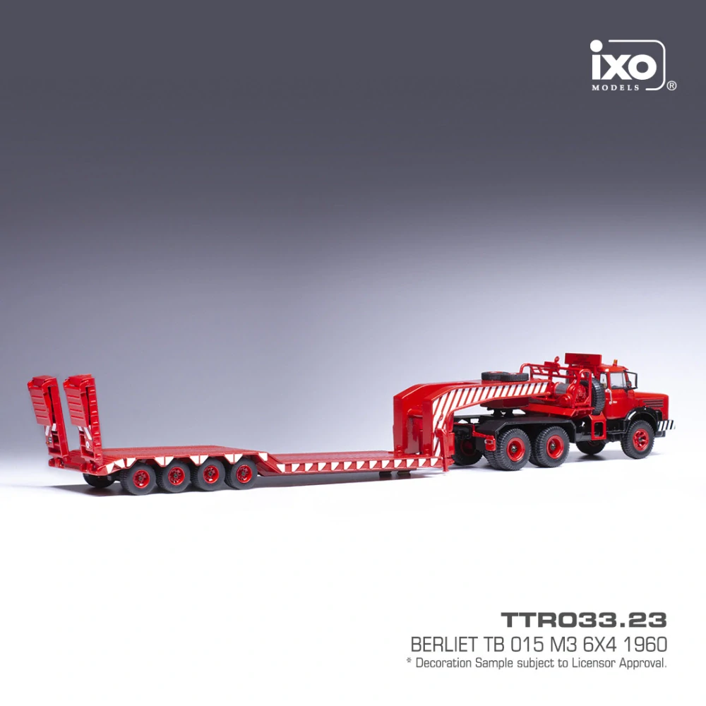 Berliet TB 015 M3 6X4 red 1:43 Ixo Models