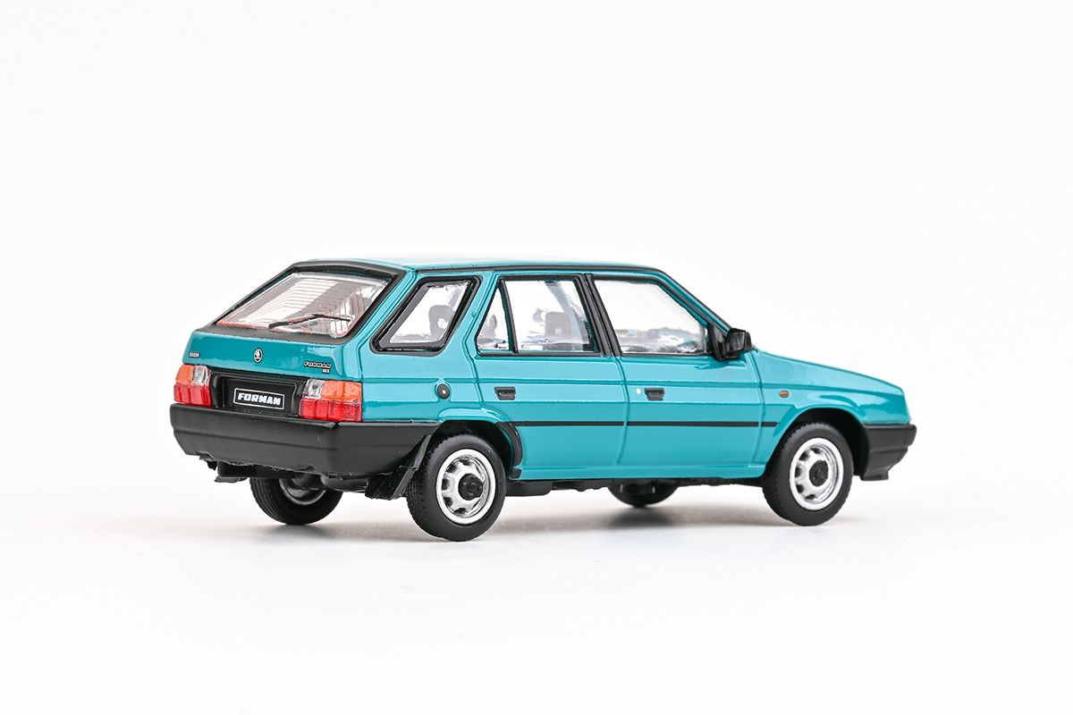 Škoda Forman 1993 zelená karibská 1:43 Abrex