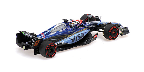 Visa Cash RB F1 Team VCARB 01 #3 D.Ricciardo Final Race Singapore GP 2024 1:43 Minichamps