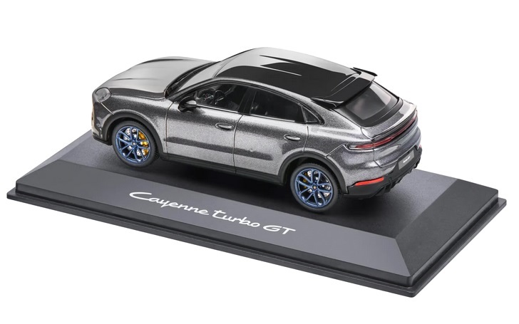 Porsche Cayenne Turbo GT Coupe quartzite grey metallic 1:43 Porsche Dealer Edition