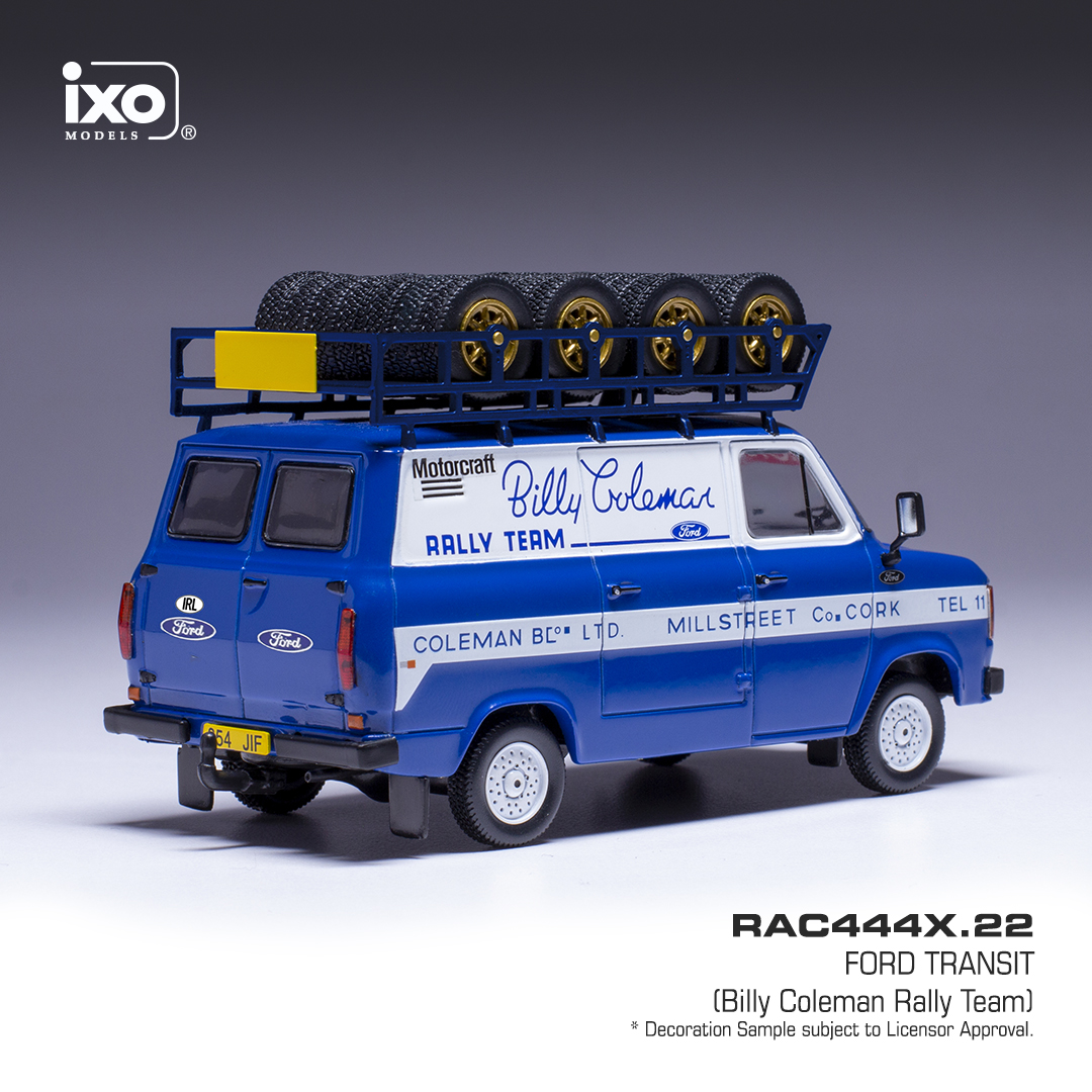 Ford Transit MkI Billy Coleman Rally Team 1:43 Ixo Models