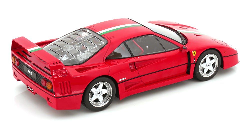 Ferrari F40 Italia Design red/white/green 1:18 KK Scale