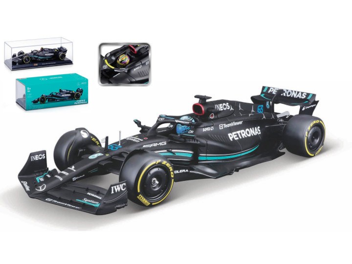 Mercedes-AMG W14 E Performance #63 G.Russell F1 2023 1:24 Bburago