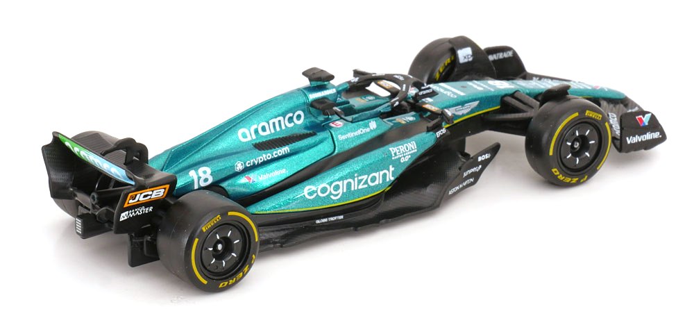 Aston Martin ARAMCO Cognizant F1 Team AMR23 #18 L.Stroll 2023 1:43 Bburago