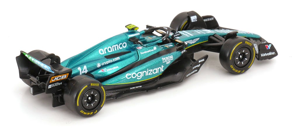 Aston Martin ARAMCO Cognizant F1 Team AMR23 #14 F.Alonso 2023 1:43 Bburago