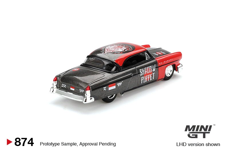  Lincoln Capri Hot Rod 1954 “Shadow Puppet” 1954 1:64 Mini GT