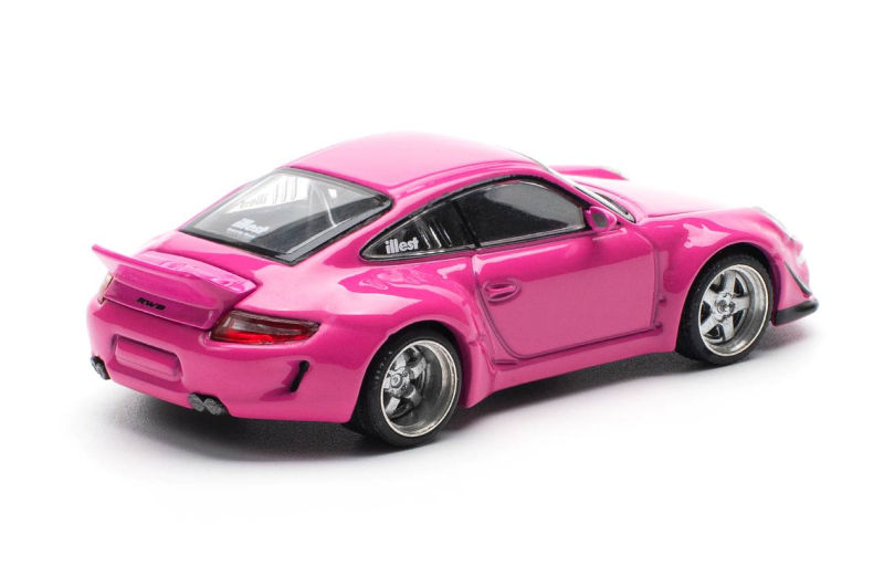 Porsche RWB 997 pink 1:64 Pop Race