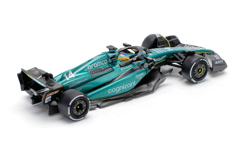 Aston Martin AMR23 F1 #14 Fernando Alonso 1:64 Pop Race