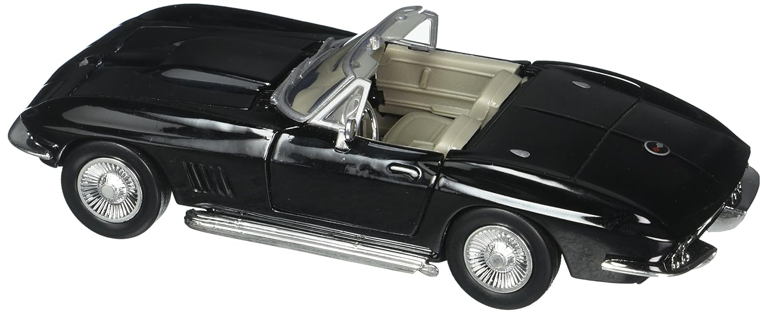Chevrolet Corvette Stingray Convertible (C2) 1967 black 1:24 Motor Max