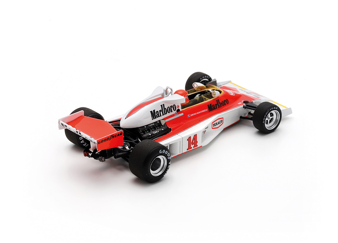 McLaren M23 #14 B.Giacomelli Italy GP 1977 1:43 Spark 
