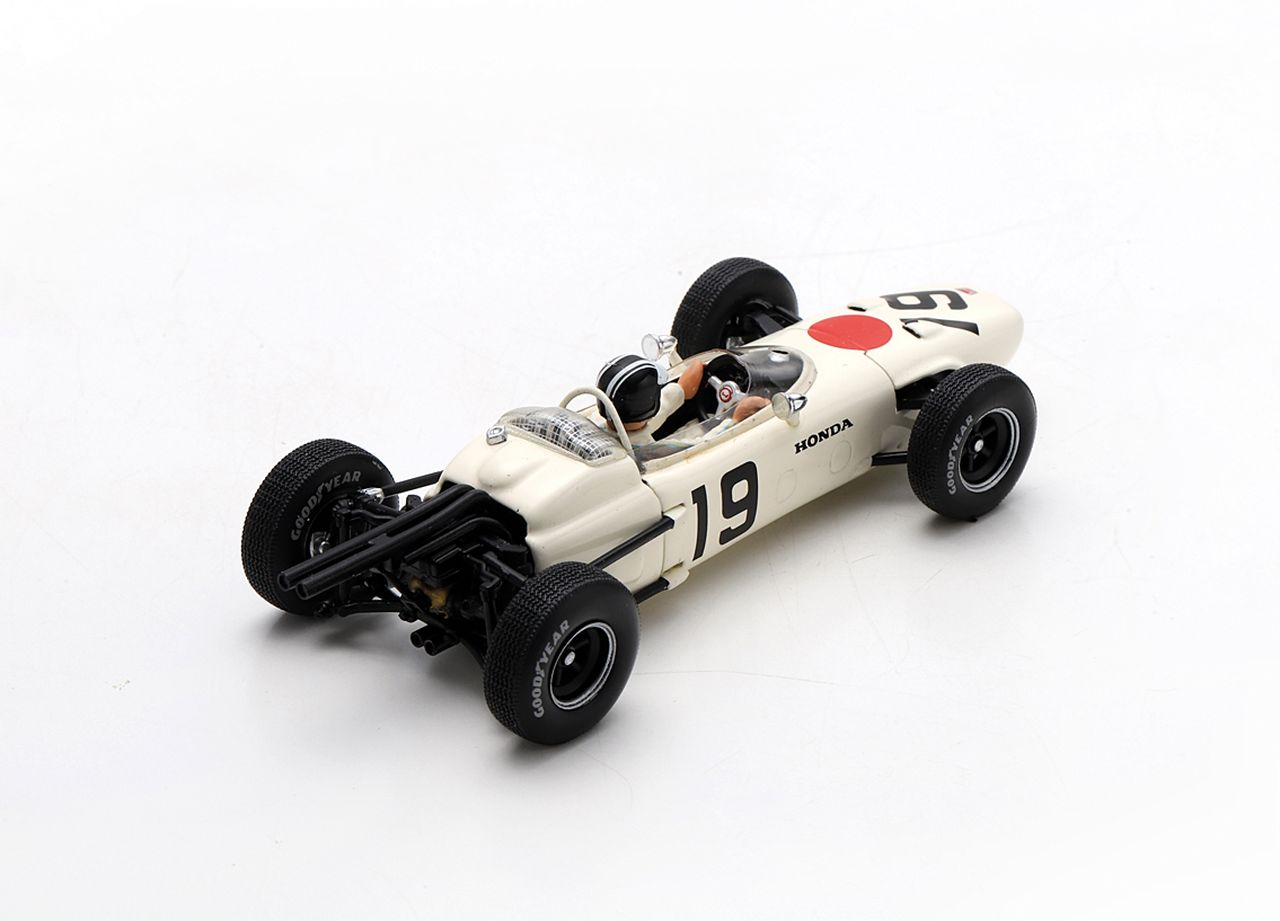 Honda RA272 #19 R.Bucknum Monaco GP 1965 1:43 Spark 