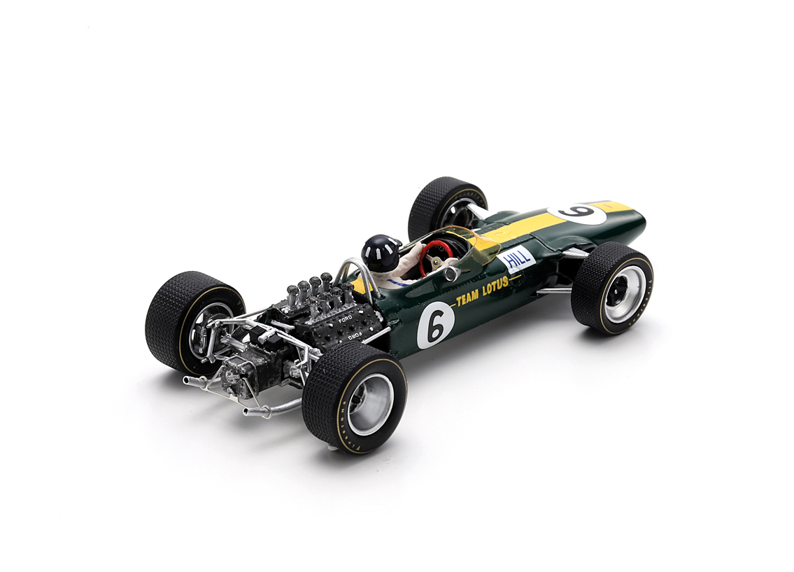Lotus 49 #6 G.Hill British GP 1967 1:43 Spark 
