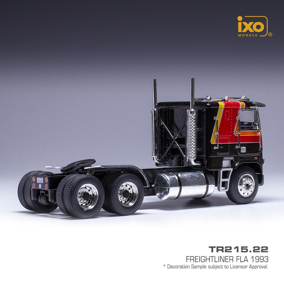 Freightliner FLA 1993 black/orange 1:43 Ixo Models