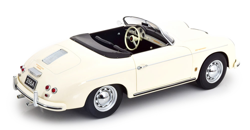 Porsche 356 A Speedster 1955 white 1:12 KK Scale
