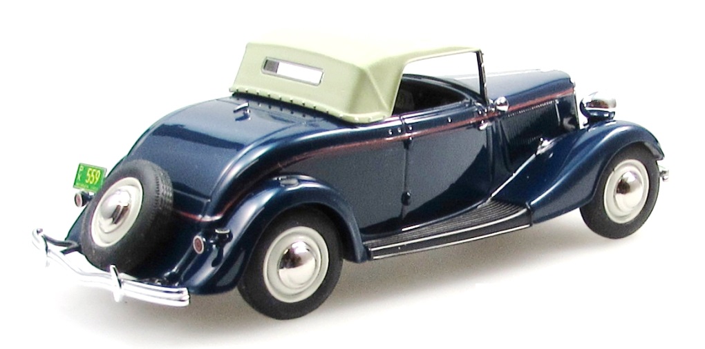 Ford USA Model 18 Roadster 1933 blue/cream 1:43 Esval Models