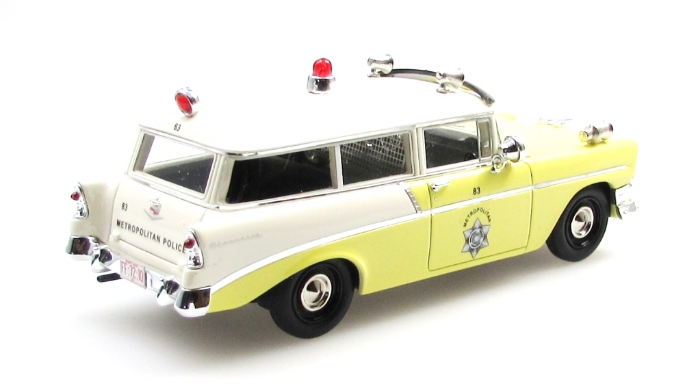 Chevrolet 210 Handyman Police 1956 yellow/white/black 1:43 Esval Models