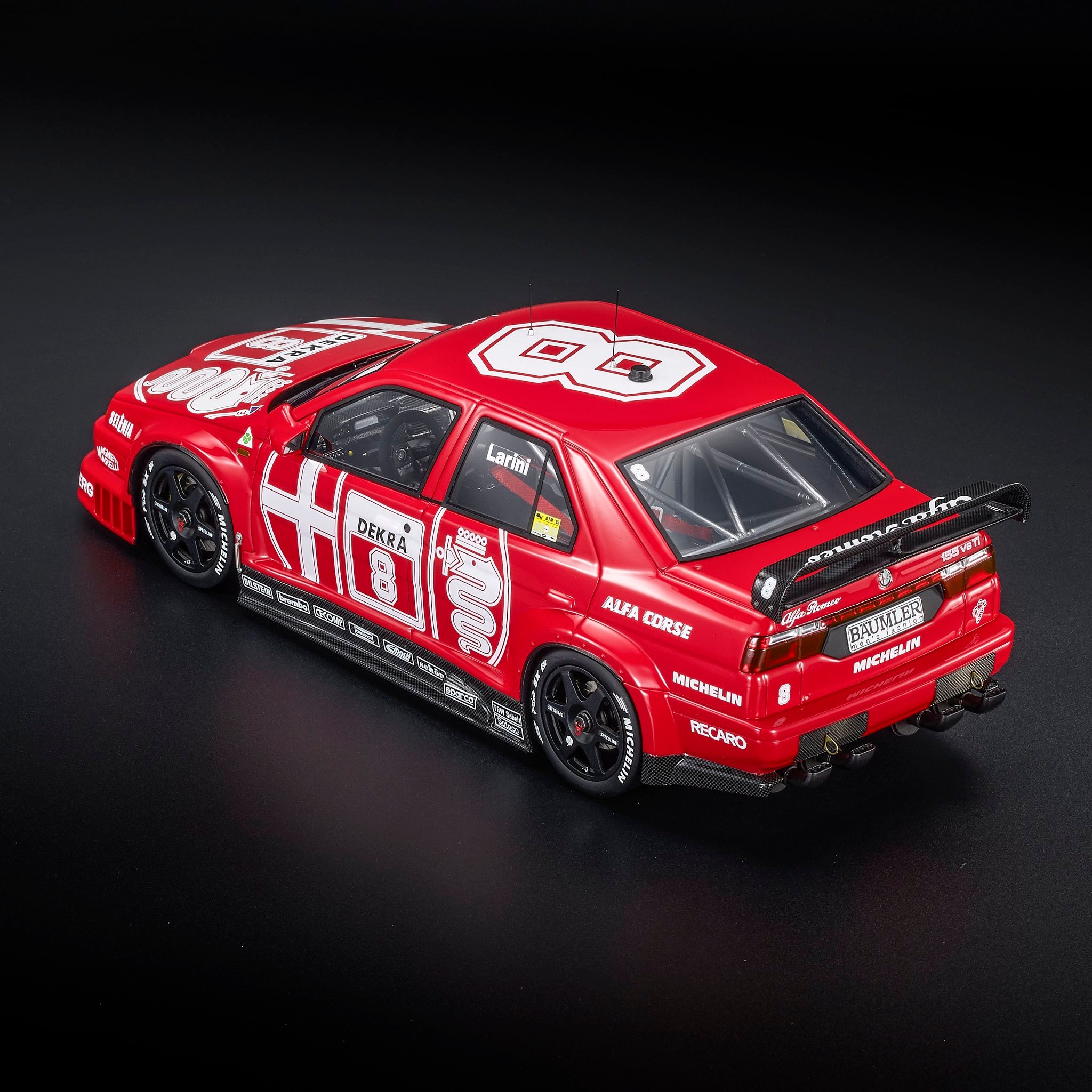 Alfa Romeo 155 V6 Ti #8 N.Larini DTM 1993 1:18 Top Marques Collectibles
