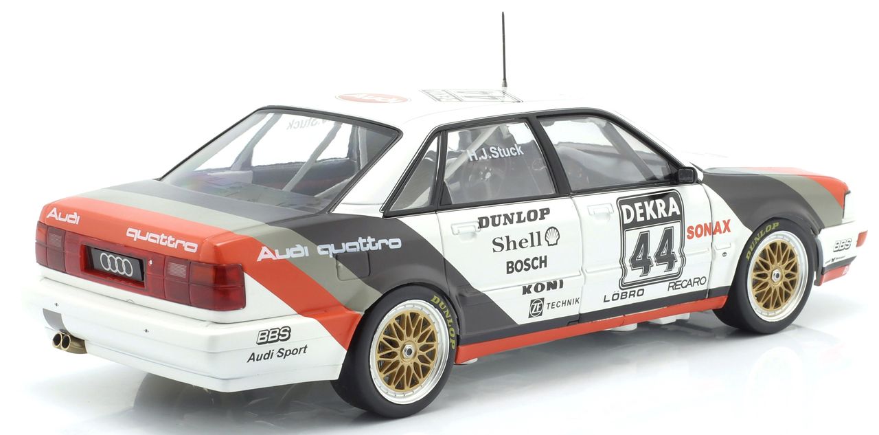 Audi Quattro V8 Team Schmidt Motorsport Technik #44 H.J.Stuck Winner DTM 1990 1:18 Werk83