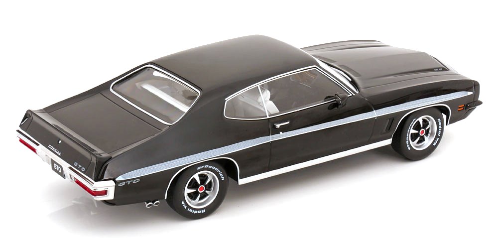 Pontiac Lemans GTO 1972 black 1:18 KK Scale