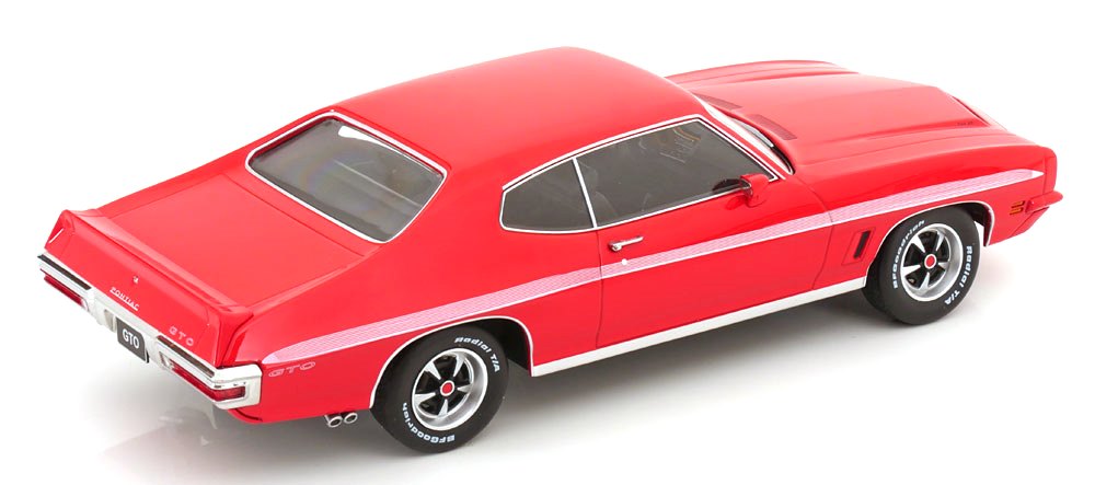 Pontiac Lemans GTO 1972 light red 1:18 KK Scale
