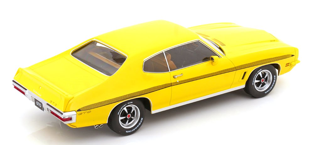 Pontiac Lemans GTO 1972 yellow 1:18 KK Scale