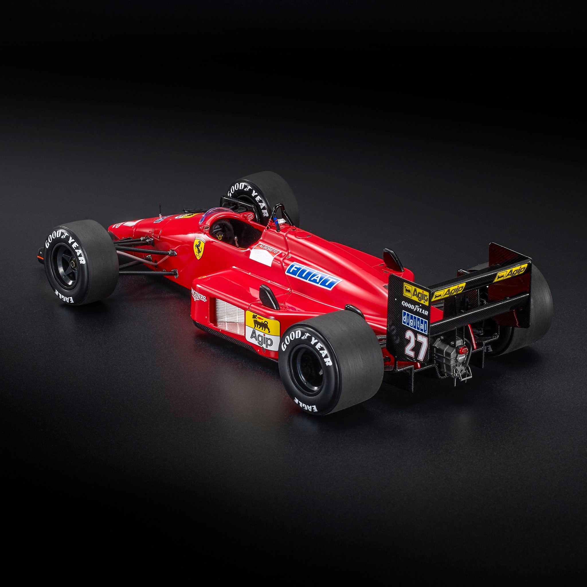 Ferrari F1 87 #27 M.Alboreto 2nd Australian GP 1987 1:18 GP Replicas