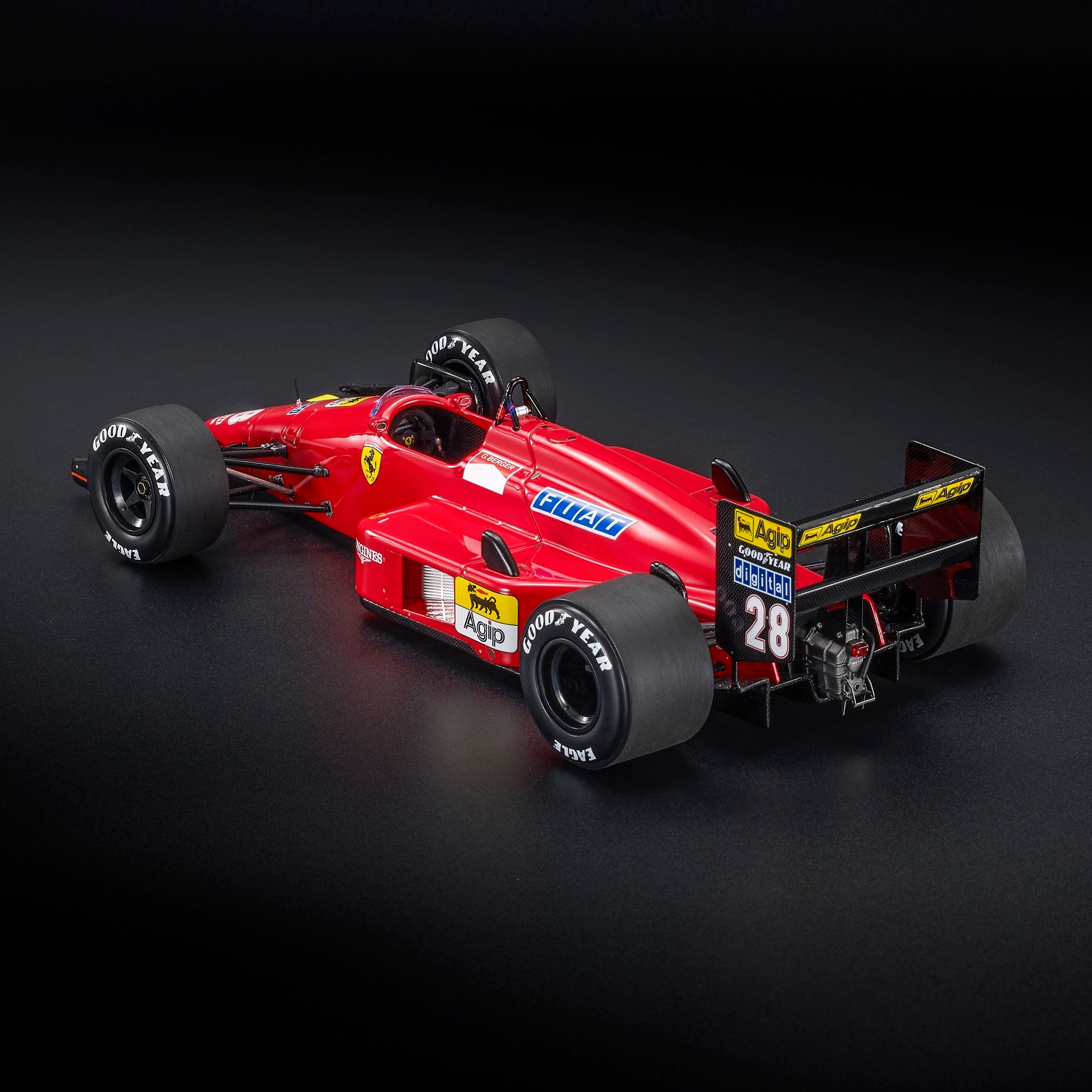 Ferrari F1 87 #28 G.Berger Winner Australian GP 1987 1:18 GP Replicas