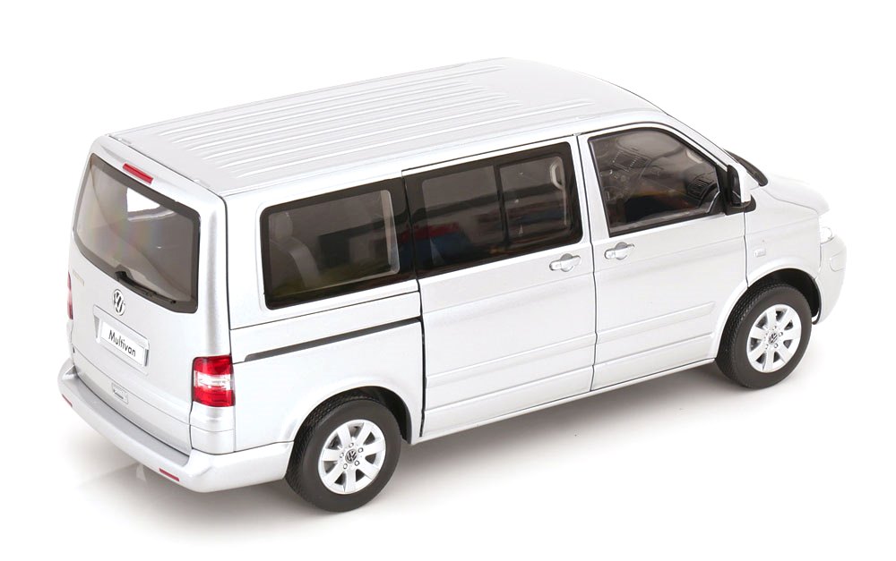 Volkswagen T5 Multivan 2003 silver 1:18 Norev