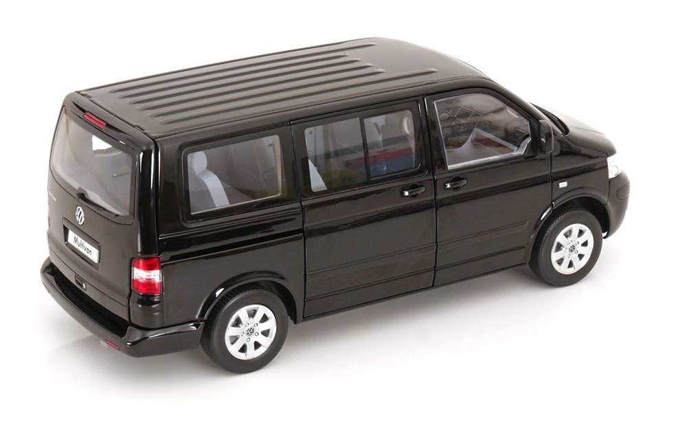 Volkswagen T5 Multivan 2003 black 1:18 Norev