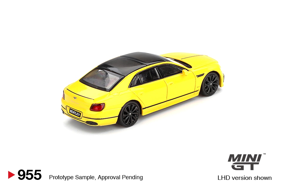 Bentley Flying Spur Monaco Yellow 1:64 Mini GT
