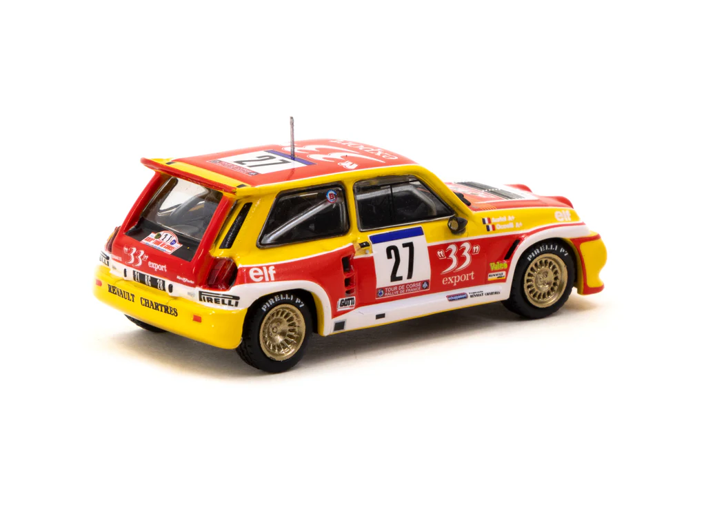 Renault 5 Maxi Turbo Tour de Corse #27 Rallye de France 1985 1:64 Tarmac