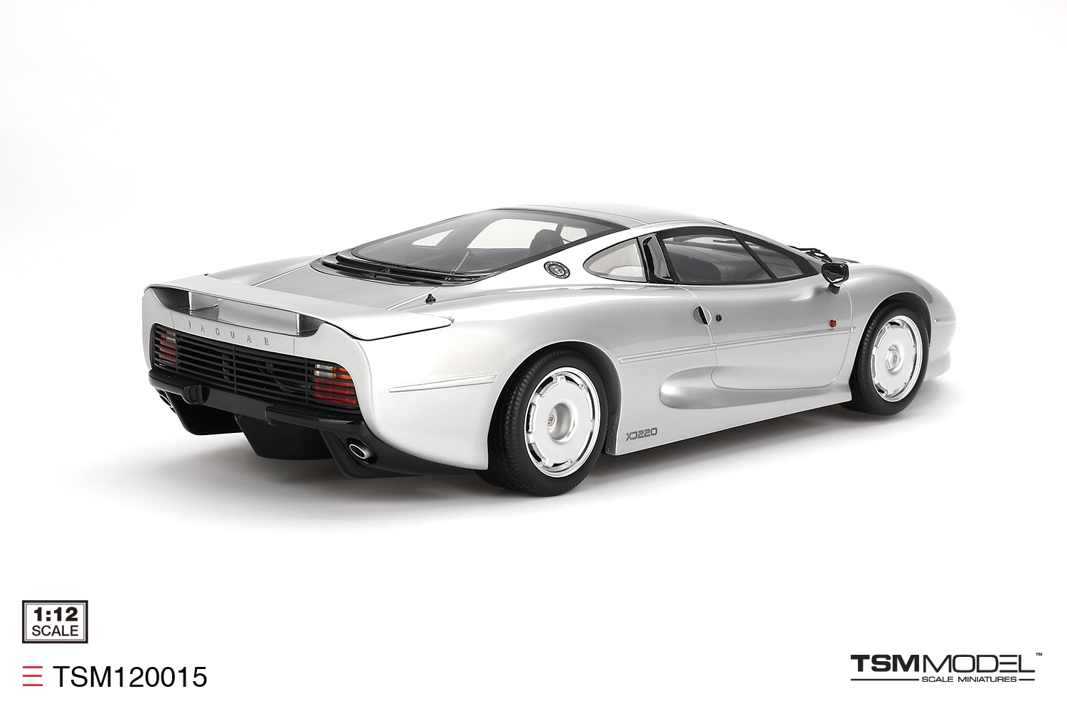 Jaguar XJ220 1992 Spa silver 1:12 TSM