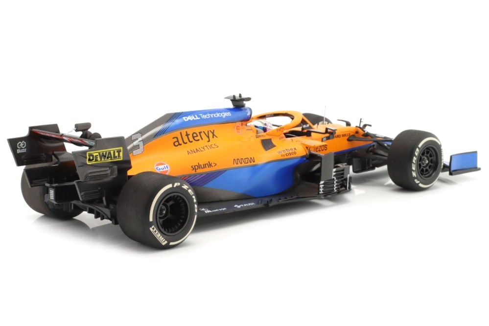 McLaren F1 Team MCL35M #3 D.Ricciardo Winner Italian GP 2021 1:18 Minichamps 